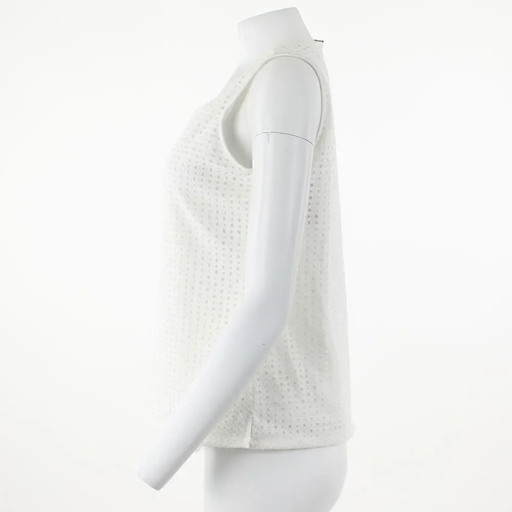 Kasper Rounded Square Neck Tank with Lining - Picture 4 of 5